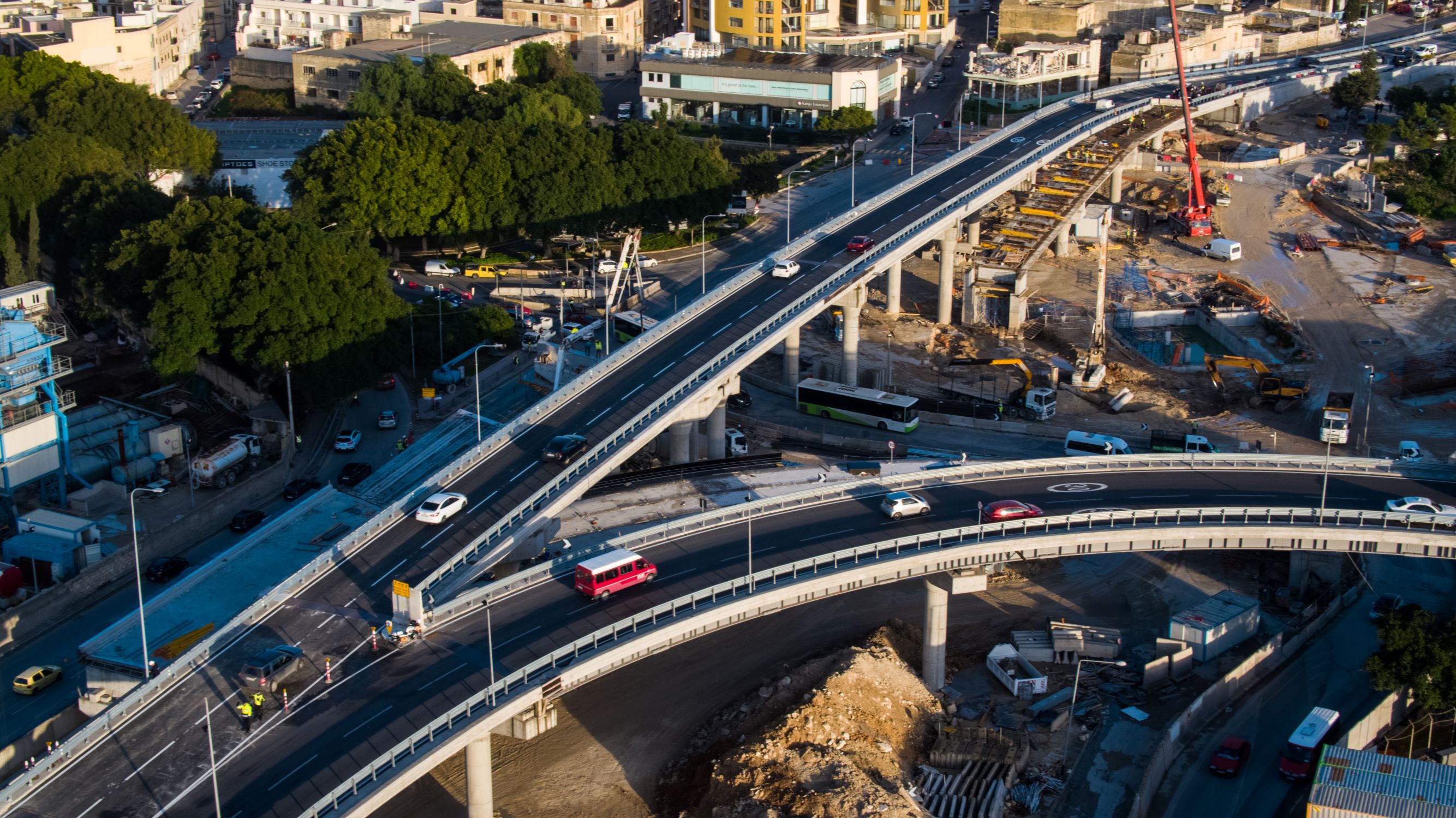 Third Marsa Junction Project flyover now open