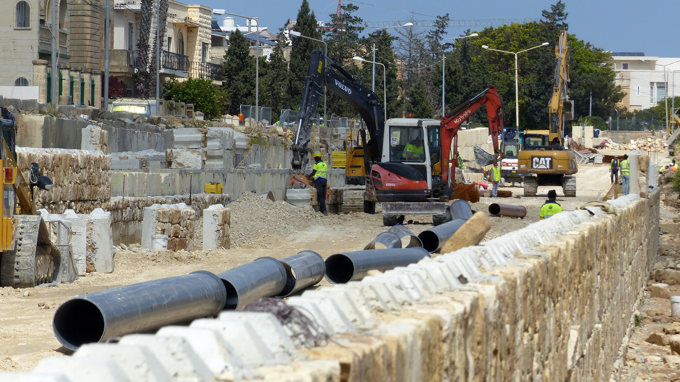 Central Link Project works gathering pace