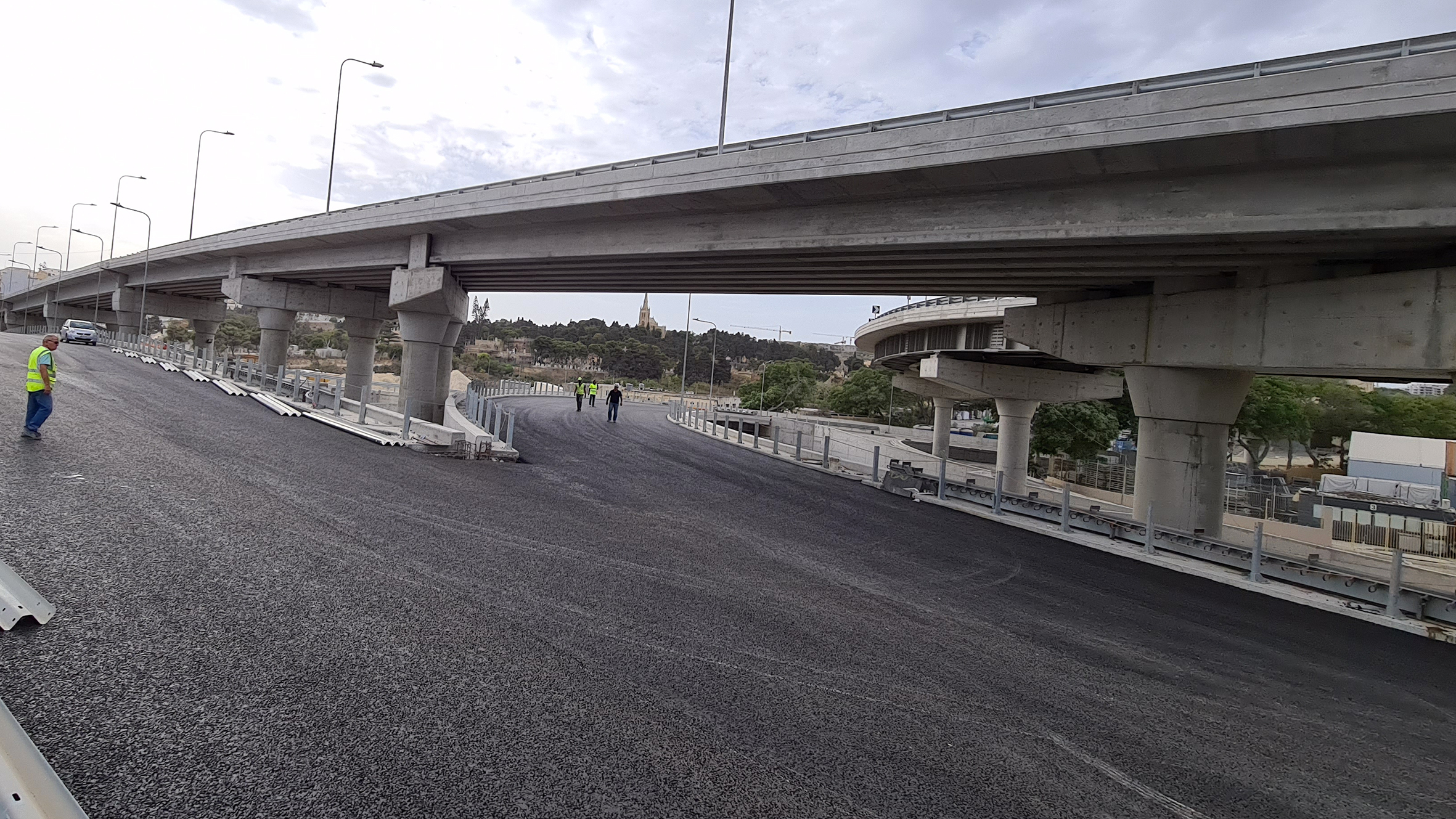Ensuring safety of Marsa Junction Project workers Ensuring safety of Marsa Junction Project workers