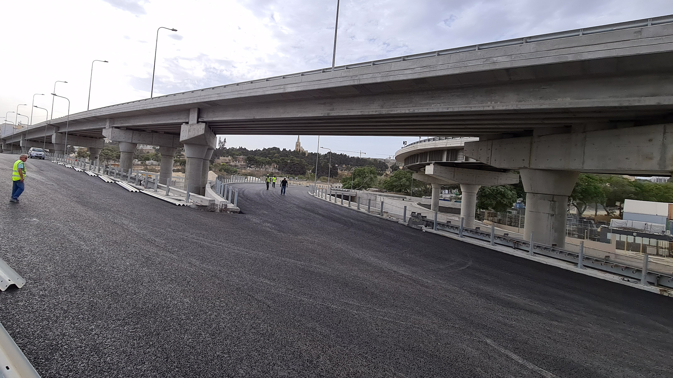 Ensuring safety of Marsa Junction Project workers