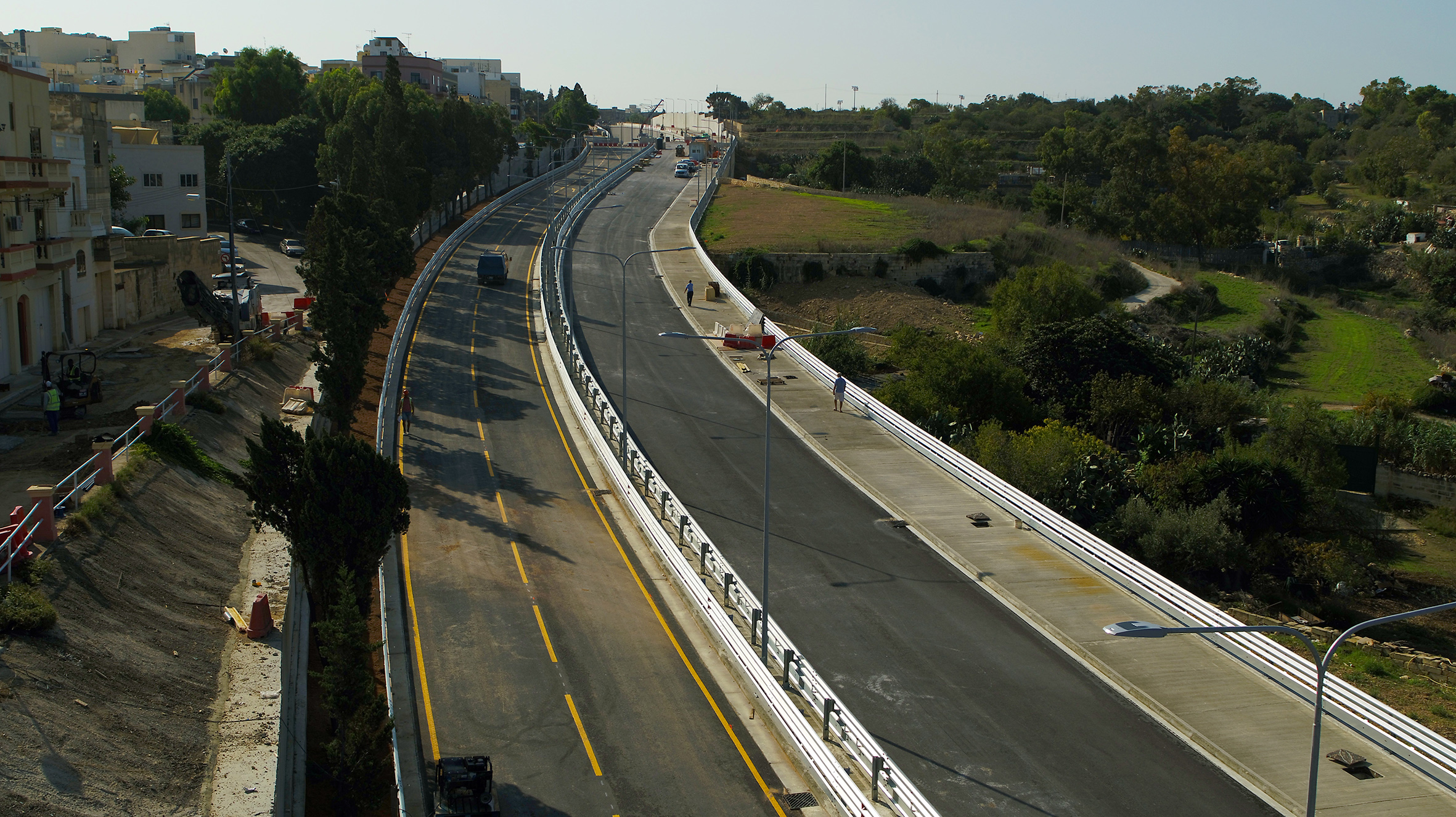 Santa Lucija Avenue reconstruction completed