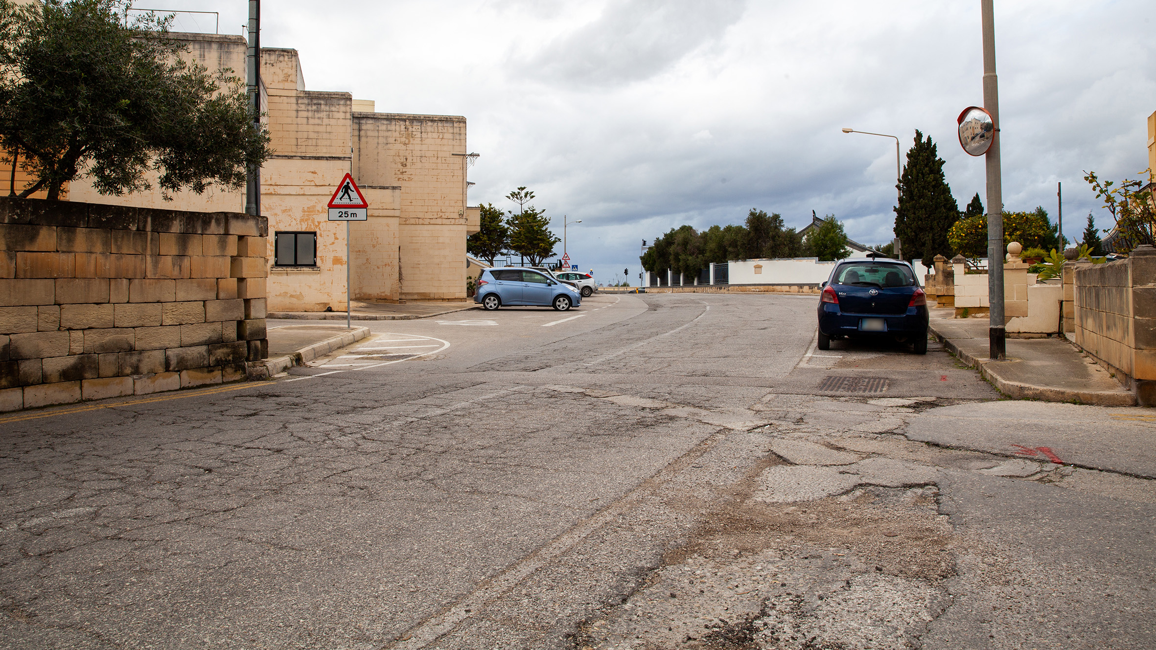 Santa Lucija residential roads upgrade underway