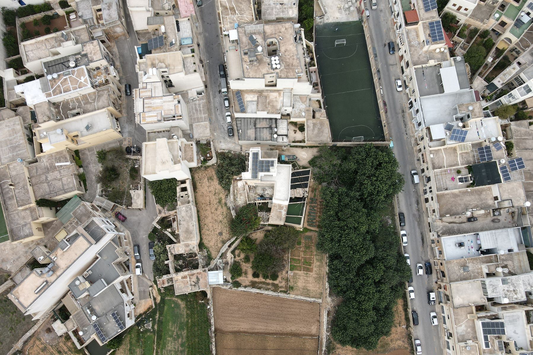 Infrastructure Malta continues construction of new street in Dingli