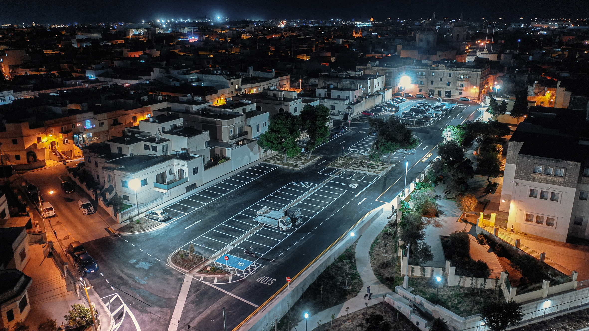 New 128-space public car park in Tarxien
