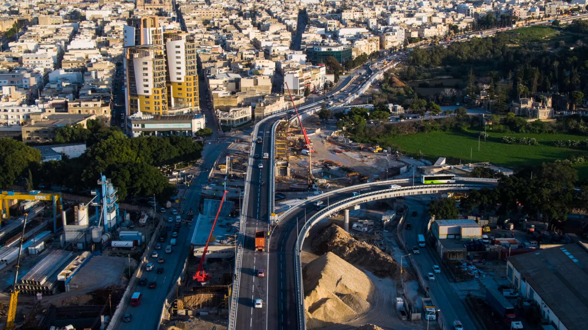 Third Marsa Junction Project flyover now open