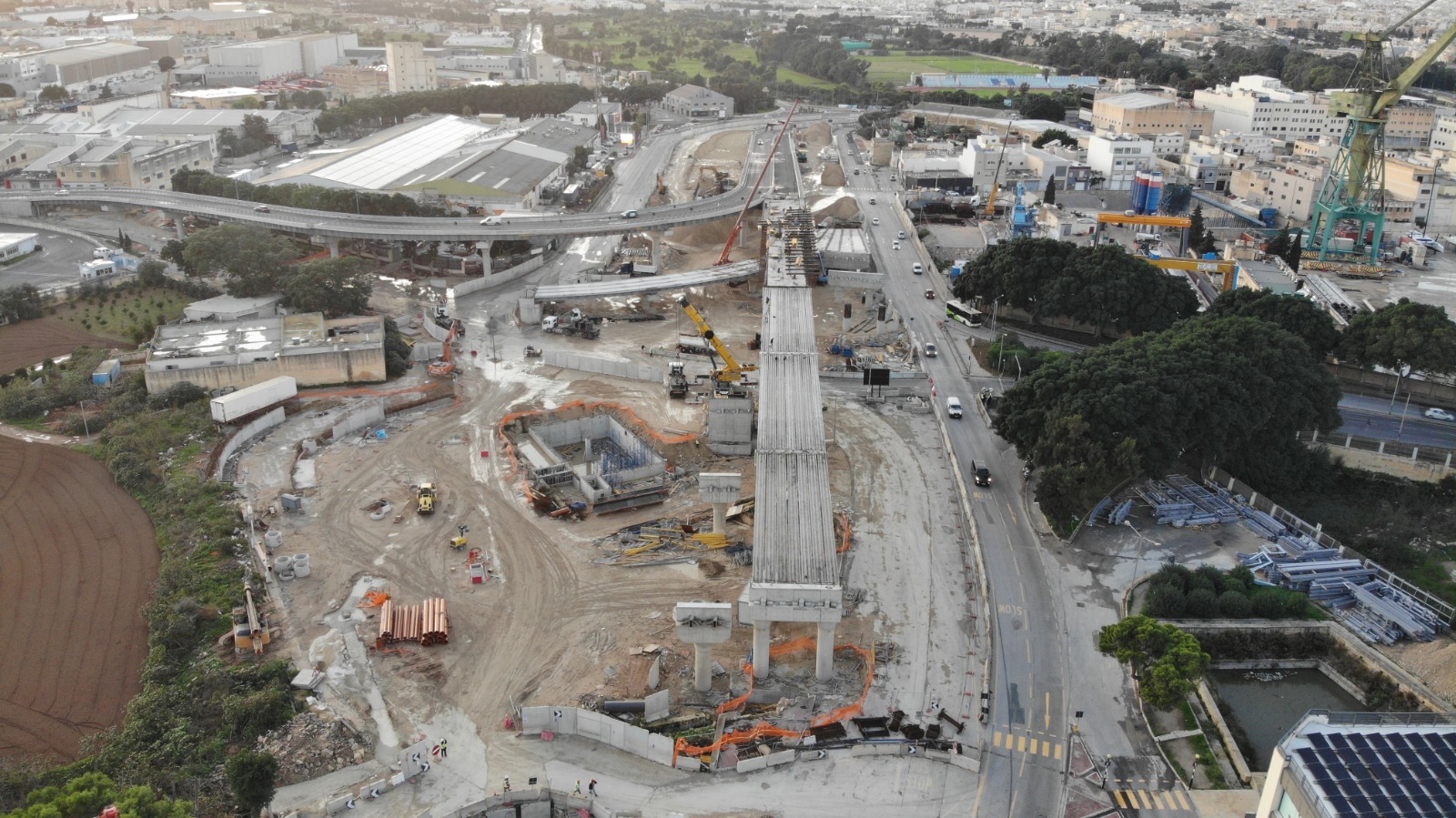 Marsa Junction Project reaches halfway mark Marsa Junction Project reaches halfway mark